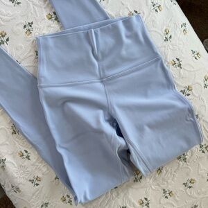 Lululemon Sky Blue High-Waisted Leggings